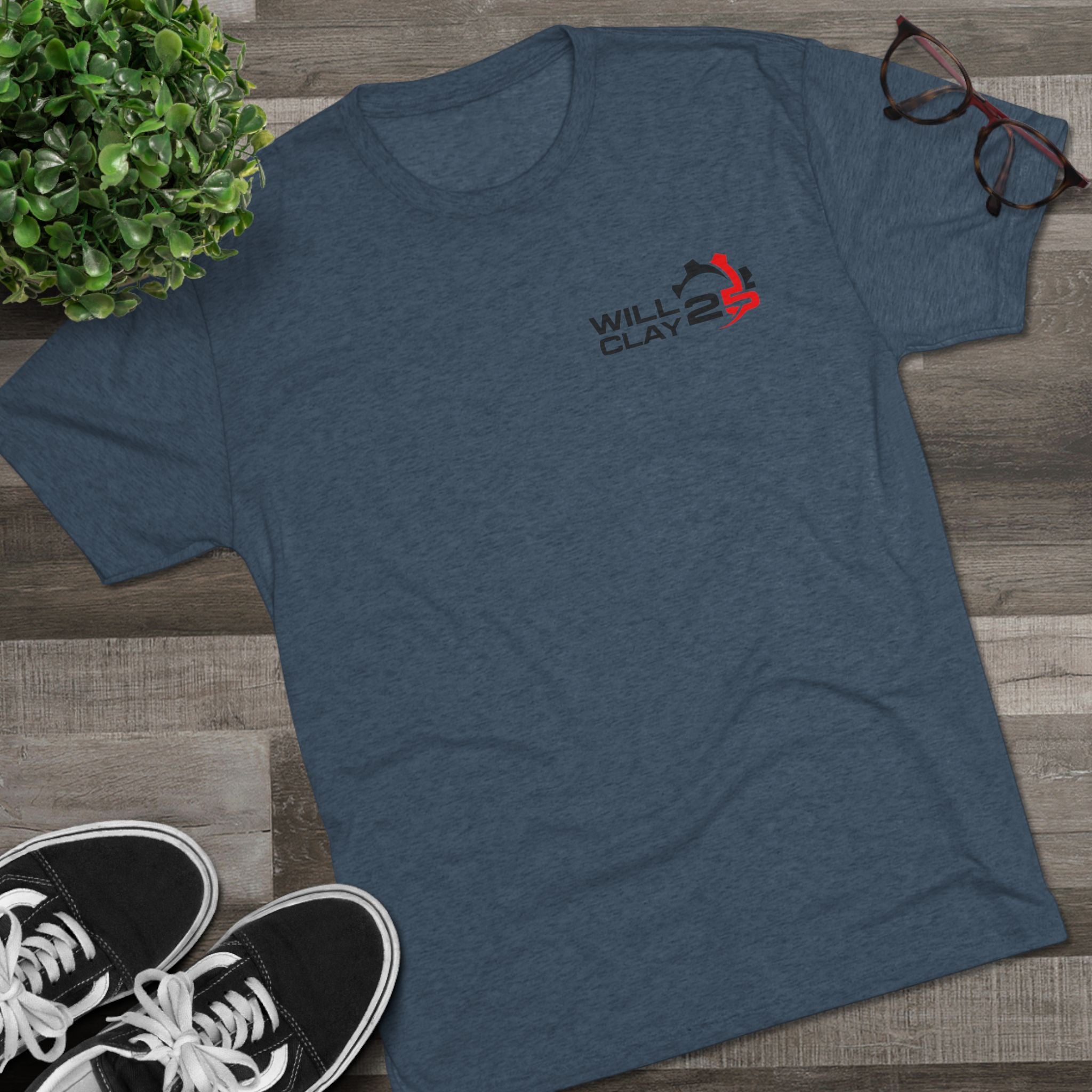 WillClay25 "No Easy Buttons" Tee – HARD Mode Activated