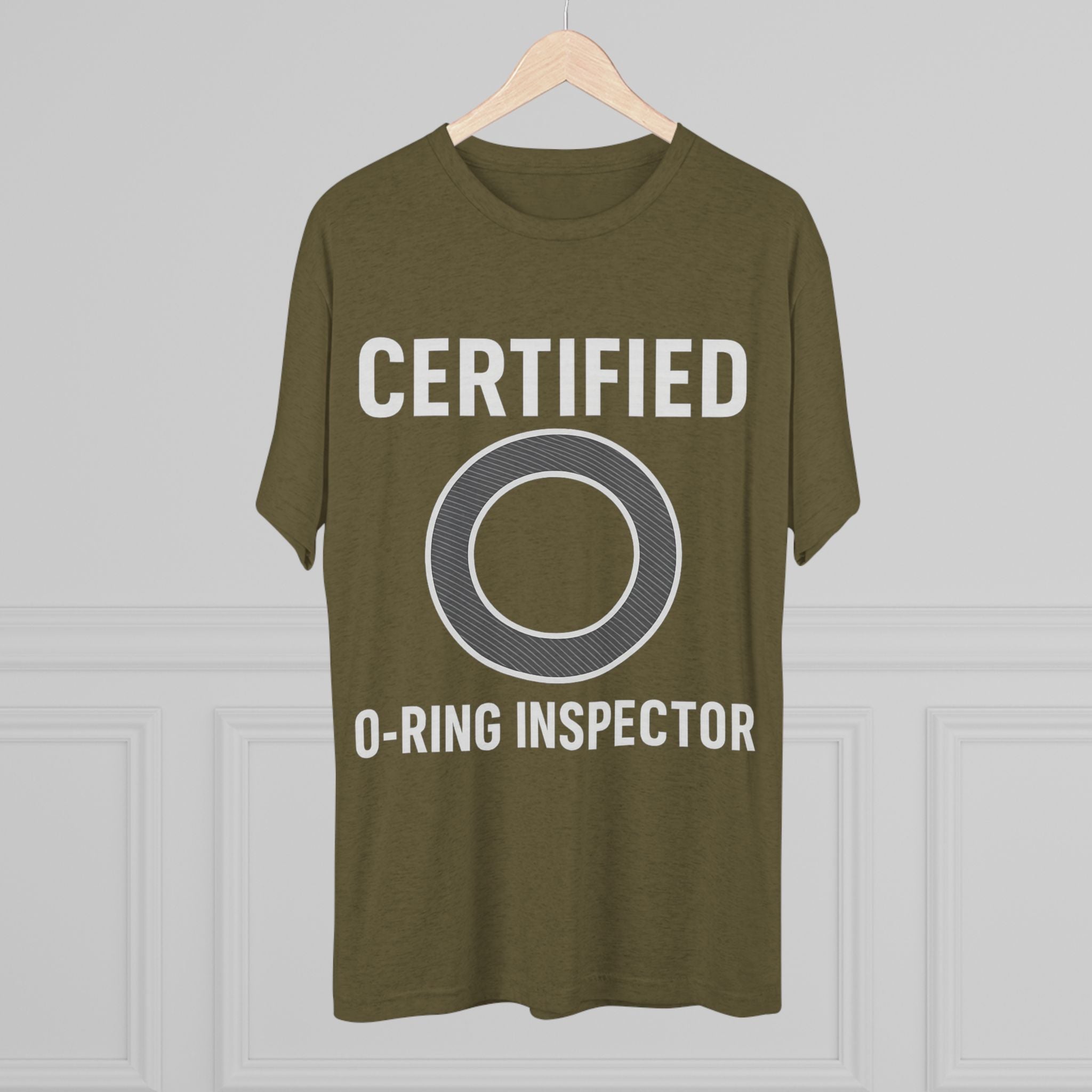 Certified O-Ring Inspector Tri-Blend Tee