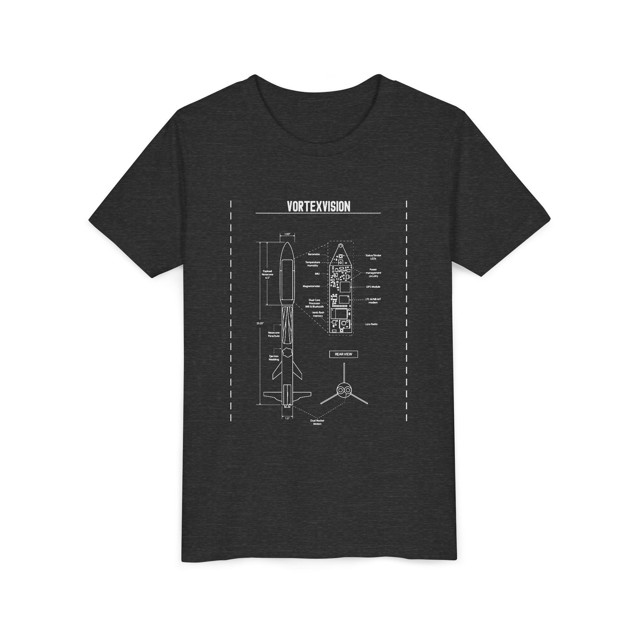 Vortex Vision Blueprint Kids Tee