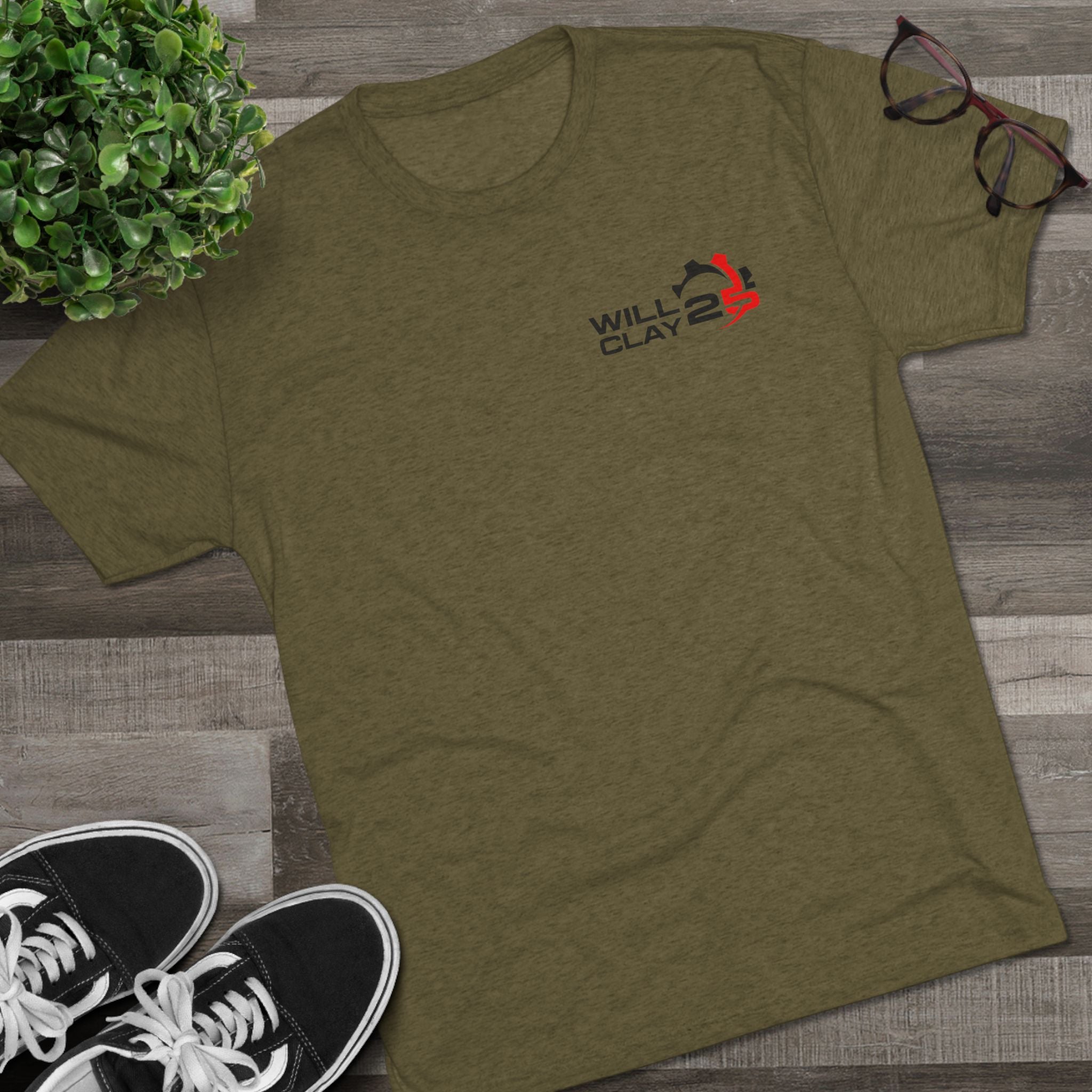 WillClay25 "No Easy Buttons" Tee – HARD Mode Activated