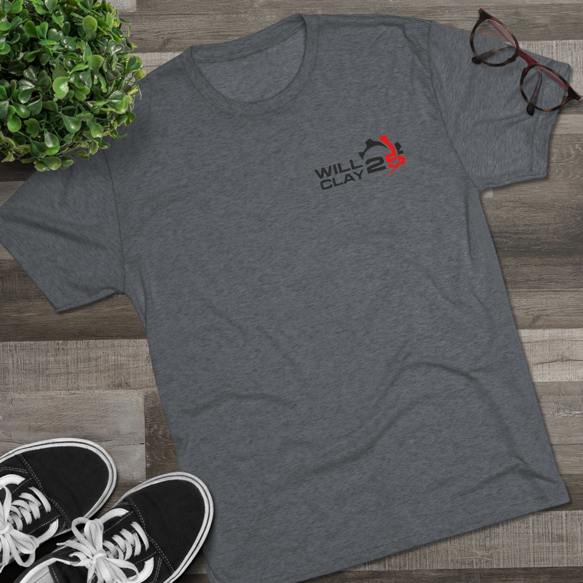 WillClay25 "No Easy Buttons" Tee – HARD Mode Activated