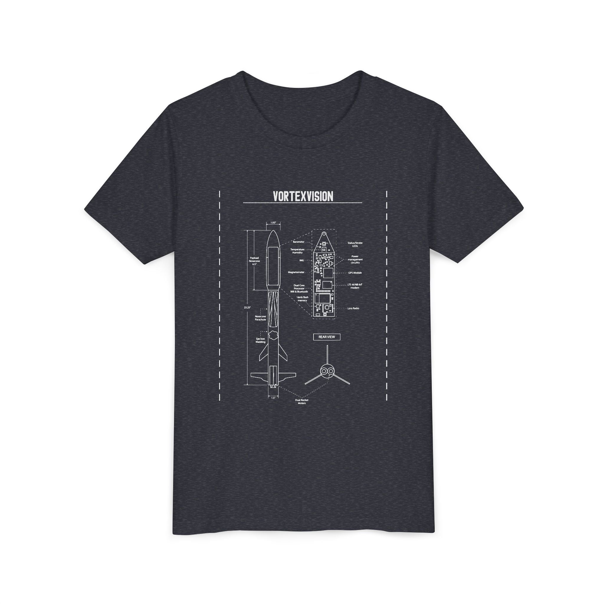Vortex Vision Blueprint Kids Tee