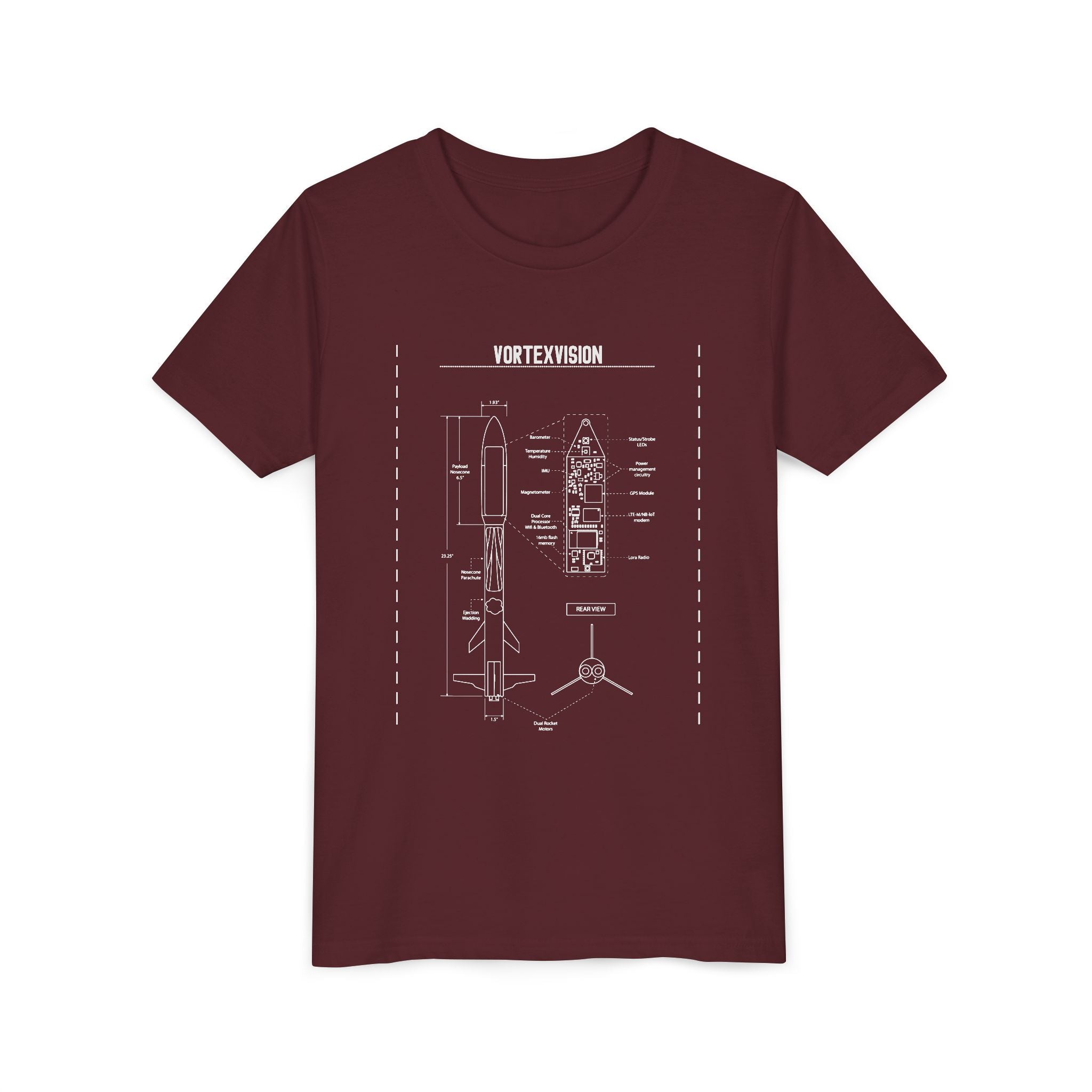 Vortex Vision Blueprint Kids Tee