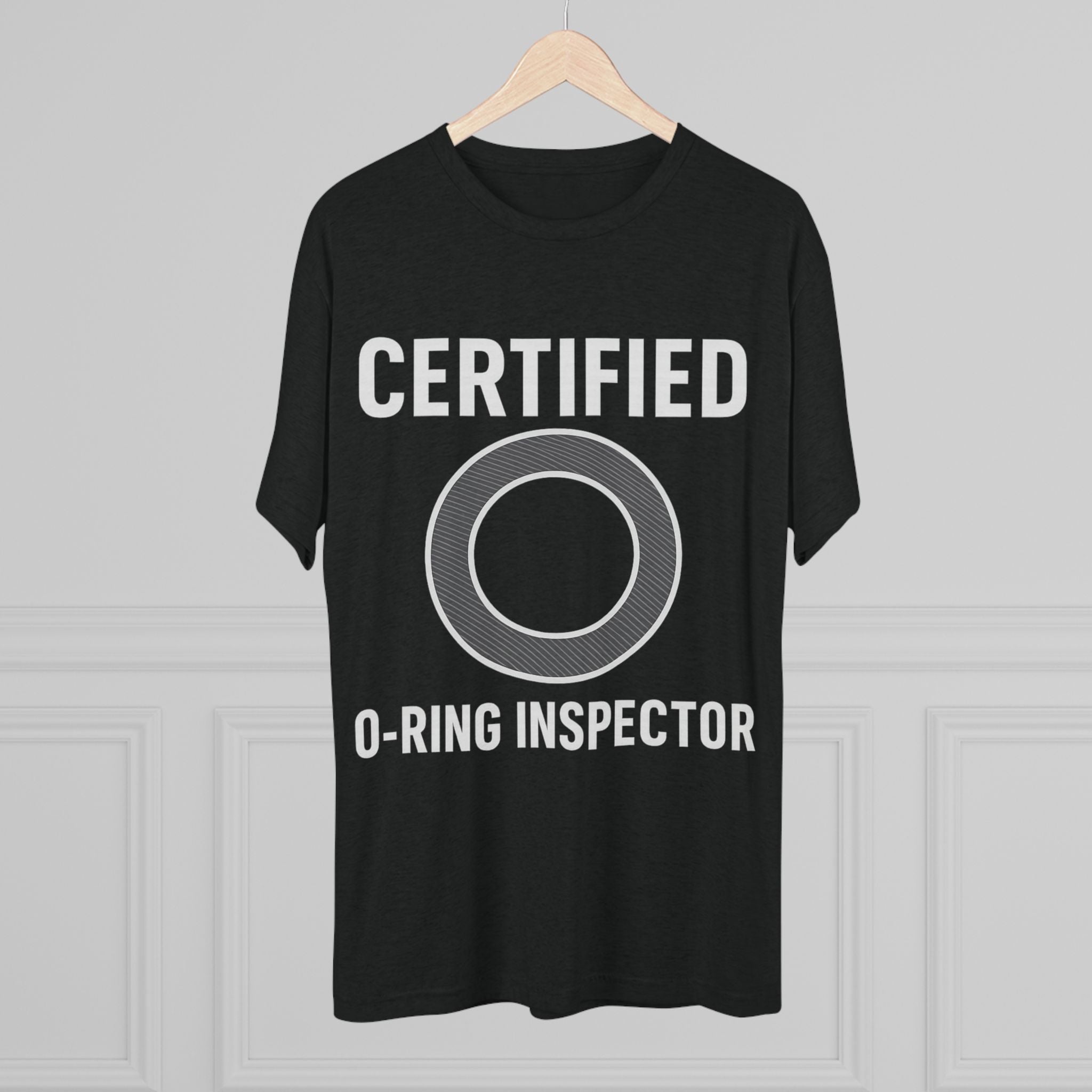 Certified O-Ring Inspector Tri-Blend Tee